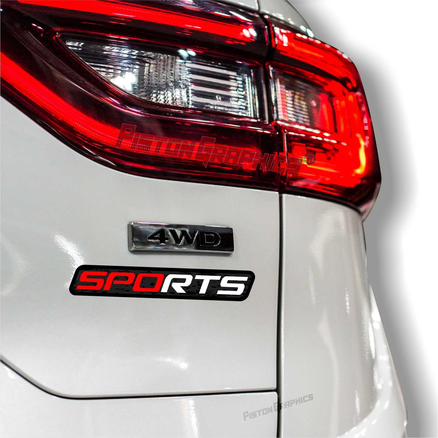 Classic Sports Sticker for Cars and Bikes - Image 3