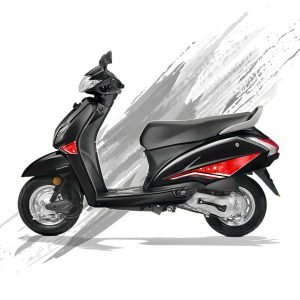 Piston Graphics Ultimate Series Scooty Stickers Kit for Activa in Red