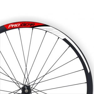 White ProGear Series Bicycle Rim Stickers Kit