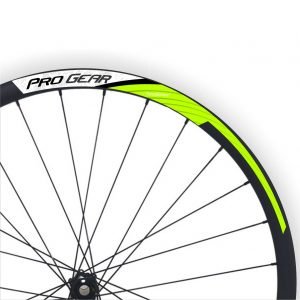 Neon Green ProGear Series Bicycle Rim Stickers Kit