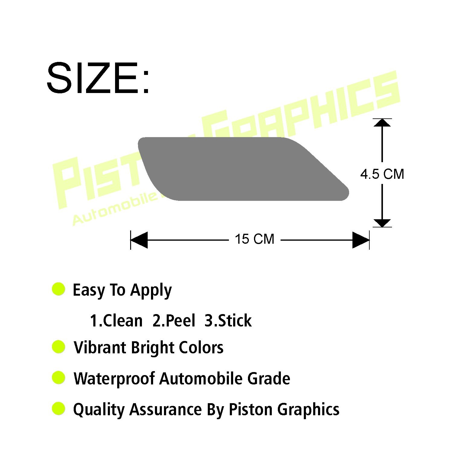 Car Diesel Sticker in Slim Black Elegant - Image 3