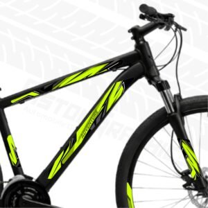Piston Graphics Bicycle Stickers Kit Neon Green